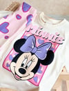 Minnie Kalpli Biker Tayt Takım