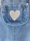 Şortlu Denim Salopet