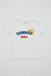 Sunday Baskılı Tshirt