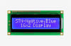WinstarLCD ve Display16x2 Mavi Karakter LCD Display - WH1602B-TMI-CT#