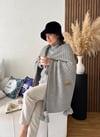 ÖRGÜ ŞAL 130X170 DOLCE GRİ