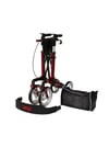 Rollatör Walker YürüteçPoylin P888 Ultra Lüks Rollatör Kırmızı