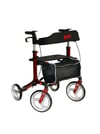 Rollatör Walker YürüteçPoylin P888 Ultra Lüks Rollatör Kırmızı