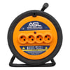 ASL ASL-1050 50 METRE 4 PRİZ GİRİŞLİ MAKARALI UZATMA KABLOSU 3X1.5MM