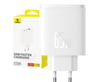 BASEUS P10152301213-00 Cube Pro 2C+U 65W Şarj Cihazı Beyaz