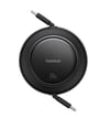Baseus P10364501211-00 Free2Pull Makaralı Şarj Kablosu USB-C-Lightning 20W 1m. - Beyaz