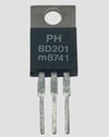 BD 201 TO-220 TRANSISTOR