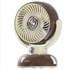 Everest EFN12 Kahve 1200mAh 3 Hız Kademe Led Işıklı Retro Masaüstü Usb Fan
