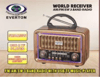 Everton RT-683  Bluetooth Usb-Micro Sd Nostaljik Radyo