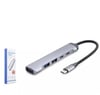 Hadron Hdx7041 Type-C Hub 5-Usb Gri