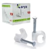 KROŞE 2 NUMARA ÇELİK ÇİVİLİ 6 MM (DATA - ANTEN KABLOLARI İÇİN) 100LÜ PAKET KARYA