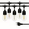 LEDX KB00001 5Lİ E27 DUY SIRALI 5 METRE LAMBA KABLOSU (5 ADET DUY İÇERİR)