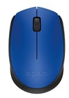 LOGITECH M171 KABLOSUZ USB MAVİ MOUSE