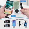 MAGICVOICE MV-24865 KABLOSUZ TYPE-C VLOGGER YAKA MİKROFONU (ANDROİD-GOPRO-OSMO ACTION-IPHONE-IPAD)