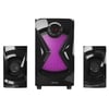 MIKADO MD-370BT 2+1 38 WATT SİYAH BT/AUX/USB/FM/LED IŞIKLI 2+1 SPEAKER EV SİNEMA SİSTEMİ