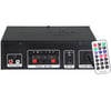 NOTEL NOT-306 2X20W 4-8 OHM USB/SD GİRİŞLİ BLUETOOTHLU 2 MİKROFON GİRİŞLİ TRAFOSUZ STEREO MİNİ ANFİ
