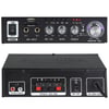 NOTEL NOT-306 2X20W 4-8 OHM USB/SD GİRİŞLİ BLUETOOTHLU 2 MİKROFON GİRİŞLİ TRAFOSUZ STEREO MİNİ ANFİ