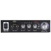 NOTEL NOT-306 2X20W 4-8 OHM USB/SD GİRİŞLİ BLUETOOTHLU 2 MİKROFON GİRİŞLİ TRAFOSUZ STEREO MİNİ ANFİ