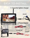 POWERMASTER KABLOSUZ ARAÇ KAMERA VE MONİTÖR SETİ