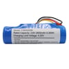 POWERMASTER PM-24803 3.6V 2600MAH 4 PİN SOKETLİ BEKO YAZAR KASA POS CİHAZI PİLİ 18650 LİTYUM (VPS906R)