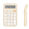 POWERMASTER PM-25408 KREM RENK BEYAZ TUŞ 12 HANELİ HESAP MAKİNESİ