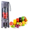 POWERMASTER PM-25965 450ML SHAKEN TAKE KİŞİSEL SMOOTHİE TAŞINABİLİR BLENDER MEYVE SIKACAĞI ŞARJLI MOR