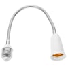 POWERMASTER PM-26715 ESNEK BÜKÜLEBİLİR METAL E27 LAMBA TUTUCU DUY 29.5 CM