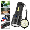 POWERMASTER PM-26722 PLASTİK 4+2 MODLU ŞARJLI 12 LEDLİ EL FENERİ