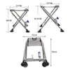 SUNUP SN-25796 METAL BALIKÇI TABURESİ KATLANABİLİR TAŞINABİLİR