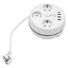 VEA VE-26583 3LÜ 1.5 METRE KABLOLU 3 USB + TYPE-C GİRİŞLİ AKIM KORUMALI GRUP PRİZ