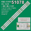 WKSET-6078 36868X3 XJ32D06-ZC14F-07 303XJ320034 3 ADET LED BAR