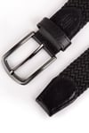 Knitted Elastic Belt Siyah