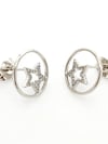 Circle Star Silver VIP Xuping Küpe