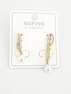 İnci Taş Gold VIP Xuping Küpe