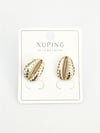 İstiridye Model Gold VIP Xuping Küpe