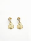 Minimal Yaprak Gold VIP Xuping Küpe