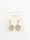 Shining Square Gold VIP Xuping Küpe