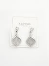 Shining Square Silver VIP Xuping Küpe