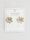 Zirkon Çiçek Gold VIP Xuping Küpe