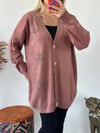Gri Nora Hırka 