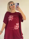 LAVİNYA BLUZ BORDO 