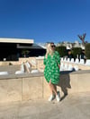Yeşil Art Gömlek Elbise / Tunik