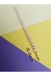 Kalın Suyolu Bileklik Gold (5mm)