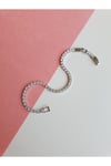 Kalın Suyolu Bileklik Gold (5mm)