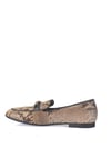 Loafer A55481 PİTON+NAPA NUR Bej+Natural