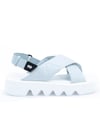 Sandalet A54475 CRINKLE+NAPA NUR Gri