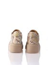 Sneakers A68137 PİTON+FİLE Bej+Natural