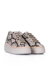 Sneakers A68166 PİTON Bej+Natural