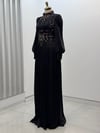 Asteria Abiye Siyah-Gold