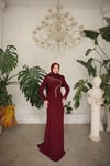 Cloepatra Abiye Bordo